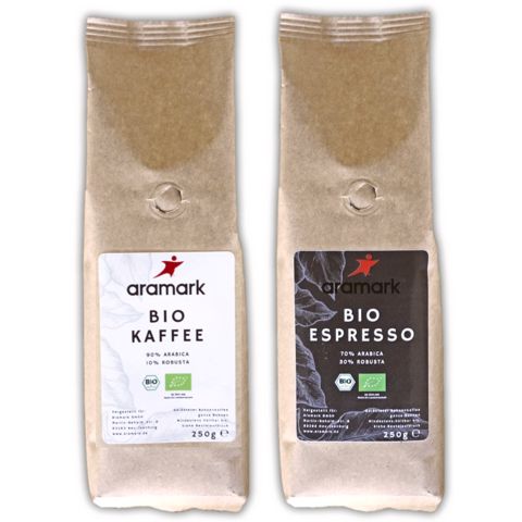 Probierpaket Aramark Bio Kaffee / Espresso